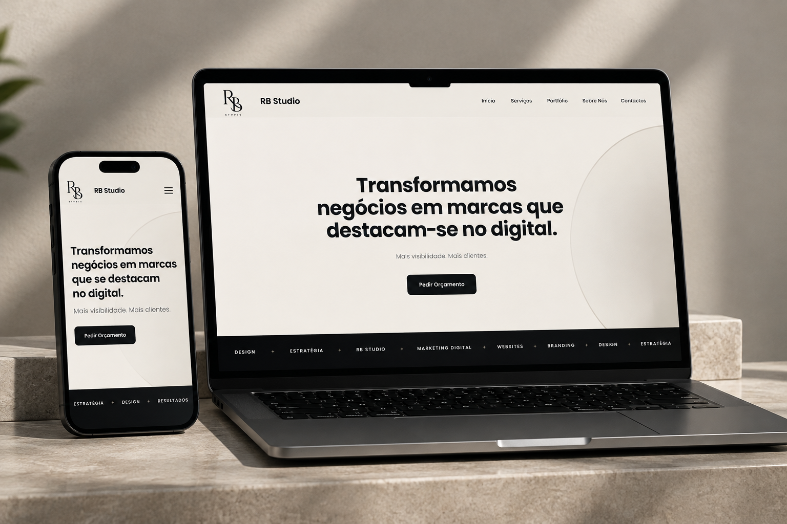 Website da RB Studio